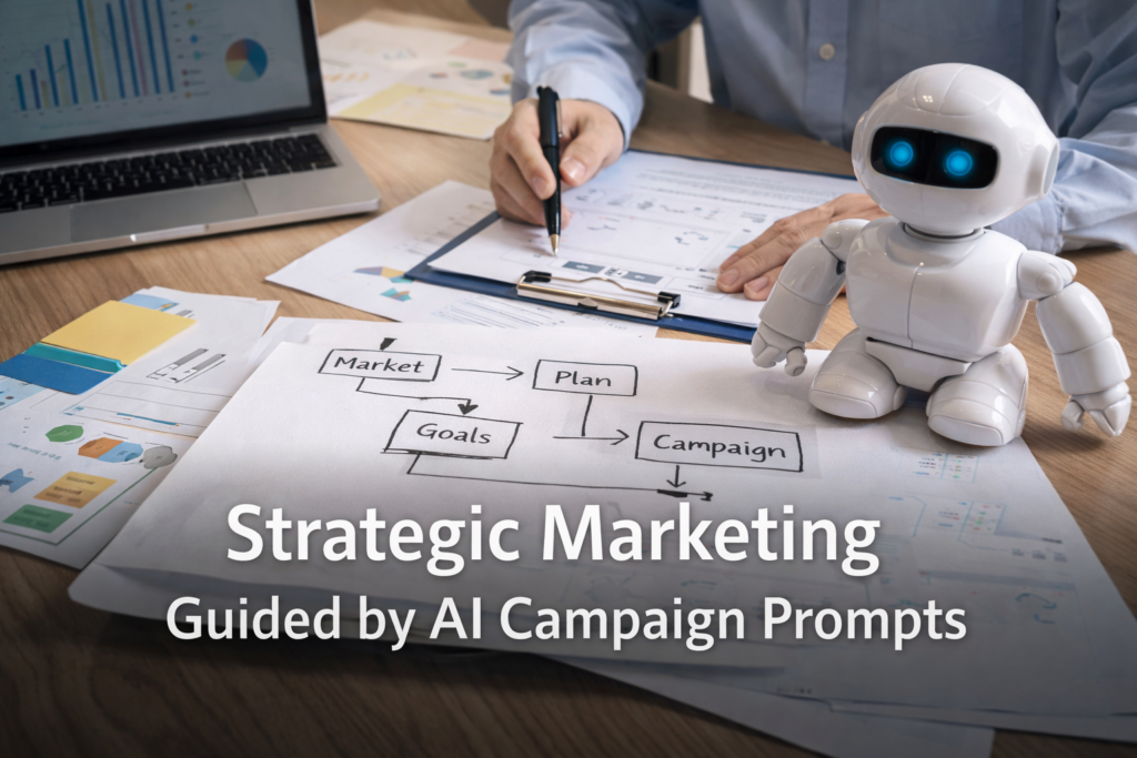 AI campaign prompts used for strategic marketing planning