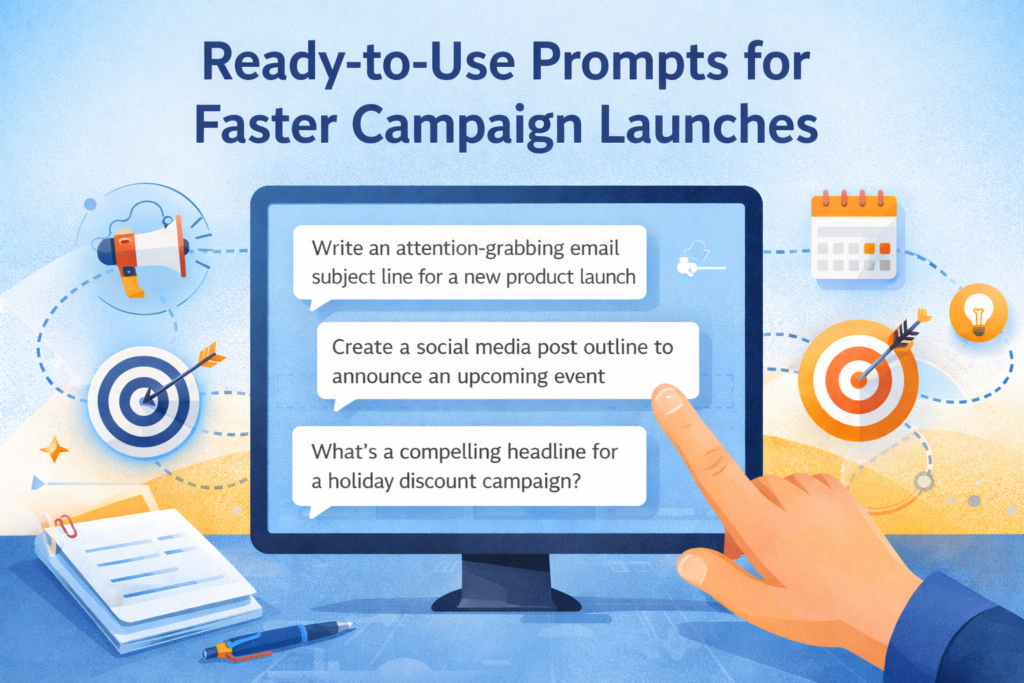 Ready-to-use prompts for faster campaign launches